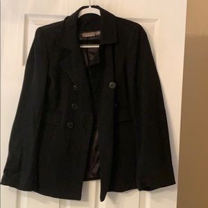 Kenar Black Pea Coat